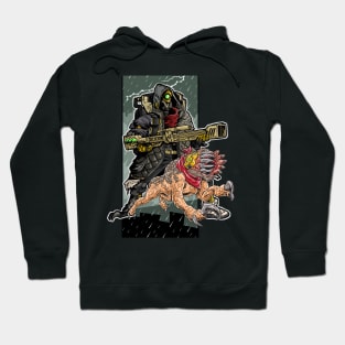 FL4K The Beastmaster With Guard Skag Borderlands 3 Rakk Attack! Hoodie